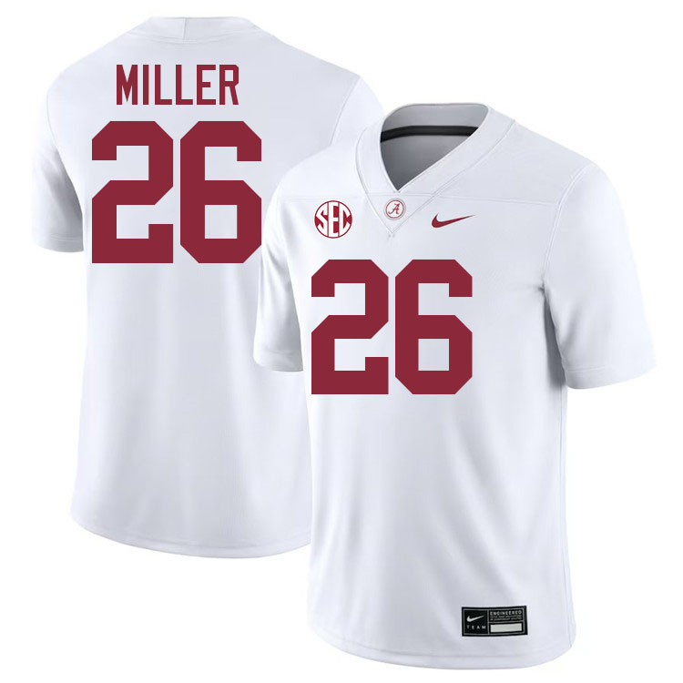 Jam Miller Alabama Jersey,University Of Alabama Crimson Tide Football Jersey,Uniforms-White